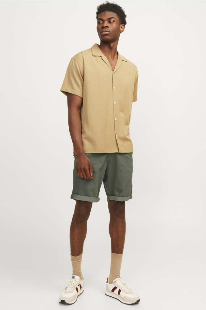 JPSTBOWIE SHORTS SA PRINTED MID SN 12230336 OLIVE NIGHT